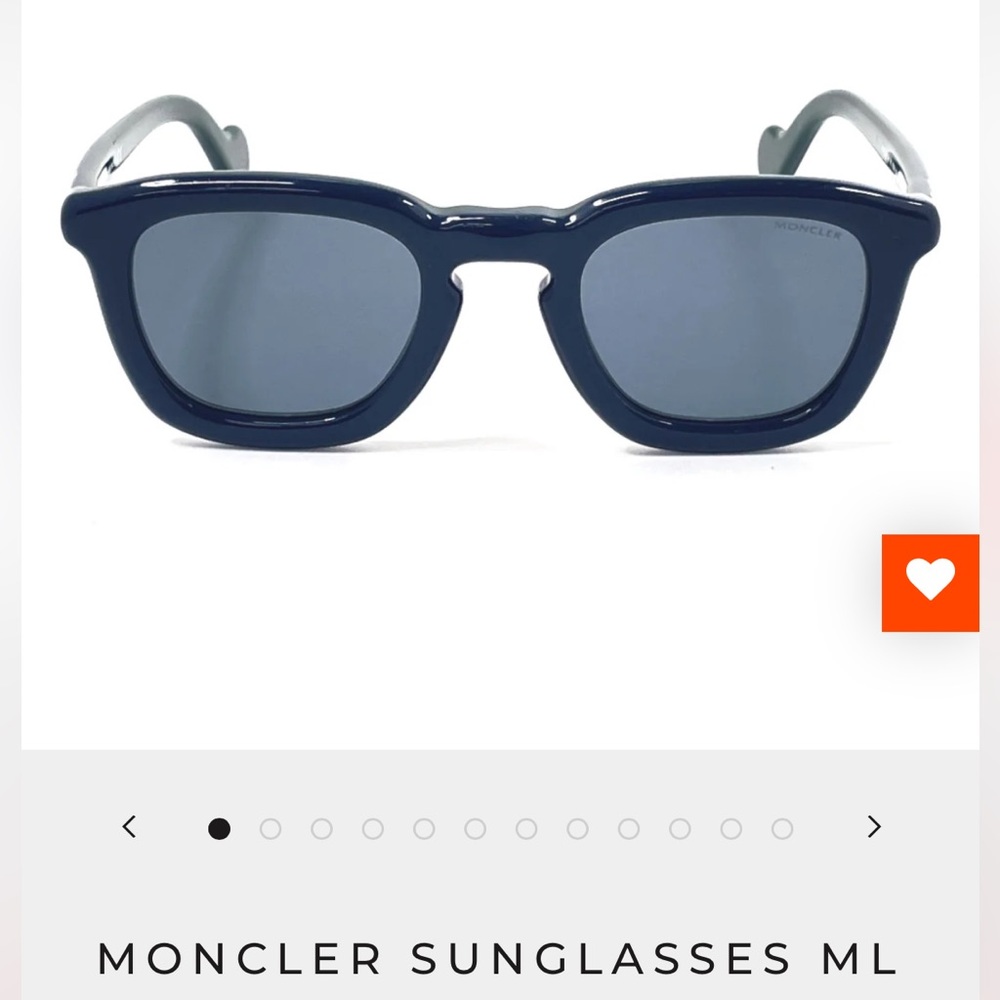 Moncler Dark blue Sunglasses